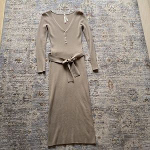 Aritzia The Group by Babaton Henley Sweater Dress